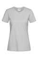 Dames T-shirt Classic-T Fitted Stedman ST2600 Soft Grey